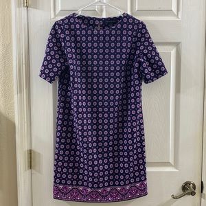 Women purple dress